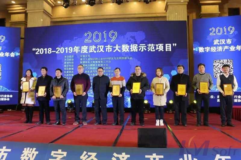 叒获奖啦！开目公司喜获2018-2019年度武汉市大数据示范项目殊荣